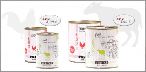 Gesunde, frische Hundenahrung