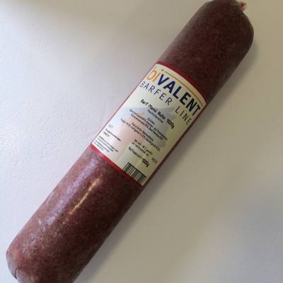 Barf Menü Huhn gewolft 1000g