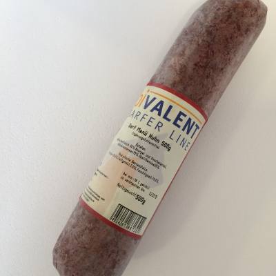 Barf Menü Huhn gewolft 500g