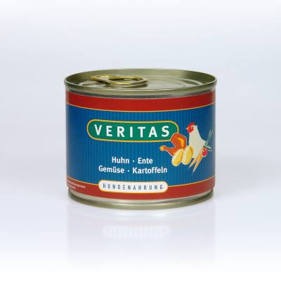 Huhn, Ente, Gemüse, Kartoffel 200 g , Gaumenschmaus