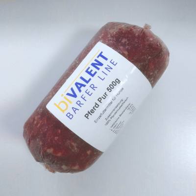 Pferd Pur 500 g , 100% Muskelfleisch