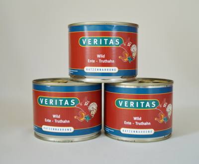 Wild, Ente und Truthahn 200 g Genießer Napf für Katzen